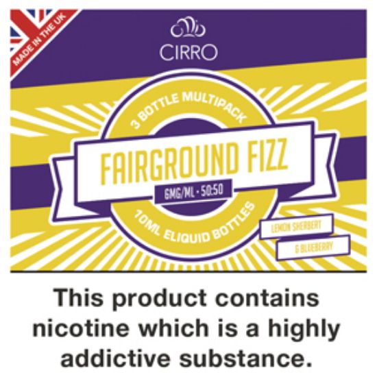 Picture of  Cirro Blends Fairgound Fizz 6mg x8